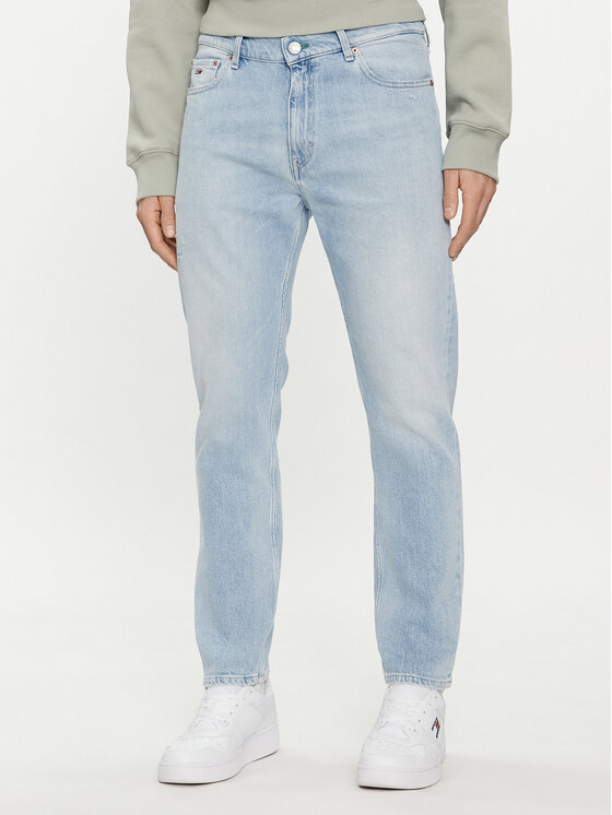 Tommy Jeans Tommy Jeans Jeansy Dad DM0DM18718 Modrá Tapered Fit