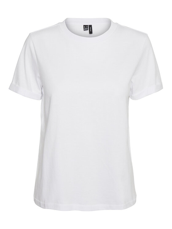 Vero Moda Vero Moda T-Shirt Paula 10243889 Bílá Regular Fit