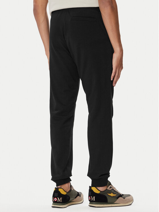 Aeronautica Militare Aeronautica Militare Παντελόνι φόρμας 262PF0872UF00459 Μαύρο Regular Fit