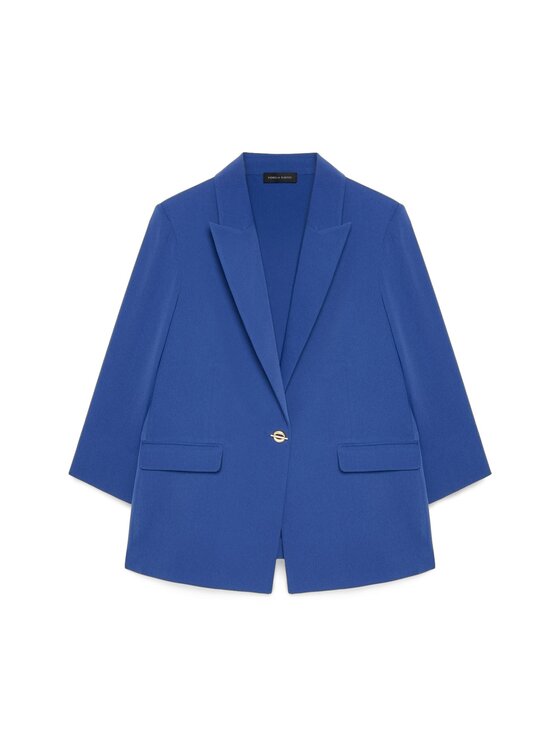 Fiorella Rubino Fiorella Rubino Giacca da abito Q025T000272N024 Turchese Regular Fit