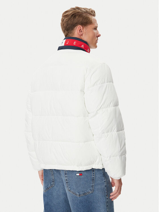 Tommy Jeans Tommy Jeans Winterjacke Vail Flag DM0DM23728 Creme Regular Fit