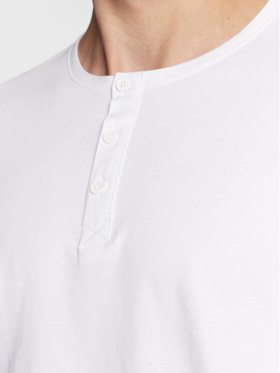 Solid Solid Longsleeve 21106135 Alb Regular Fit