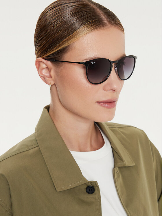 Ray-Ban Ray-Ban Sonnenbrillen Erika Metal 0RB3539 002/8G Schwarz