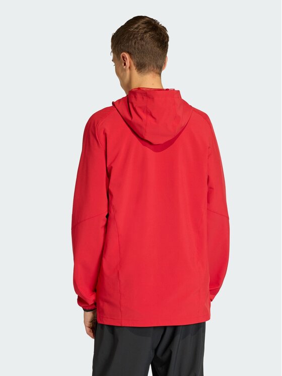 adidas adidas Wiatrówka Belgia Tiro Czerwony Slim Fit
