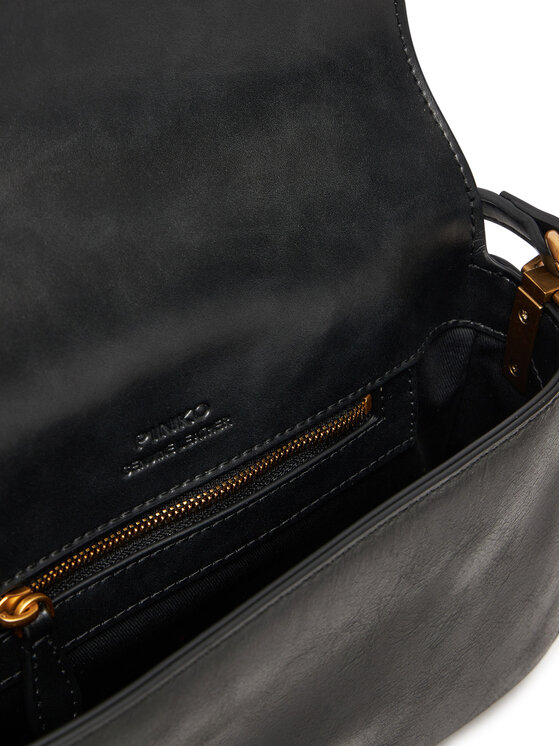 PINKO PINKO Handtasche Love One Mini Slouchy Fl PE 25 PLTT 104340 A2C2 Schwarz