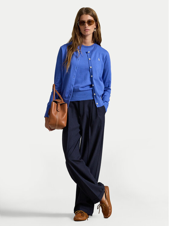 Polo Ralph Lauren Polo Ralph Lauren Pletena jopica 211971871500 Modra Regular Fit