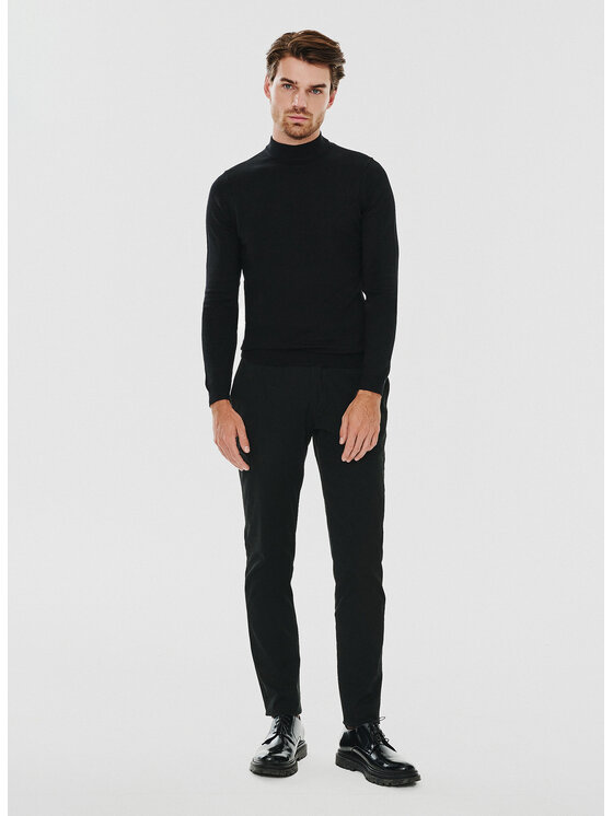 Pako Lorente Pako Lorente Sweter P24WF-2X-019 Czarny Classic Fit