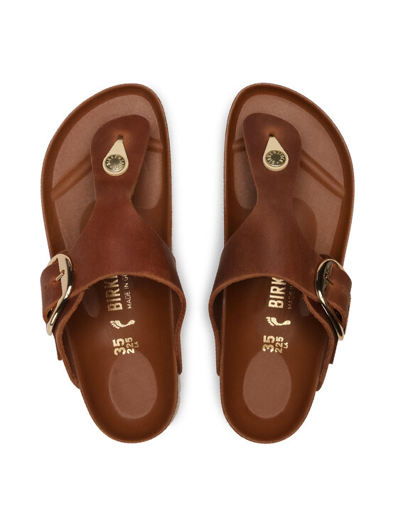 Birkenstock Birkenstock Джапанки Gizeh Big Buckle 1018785 Кафяв