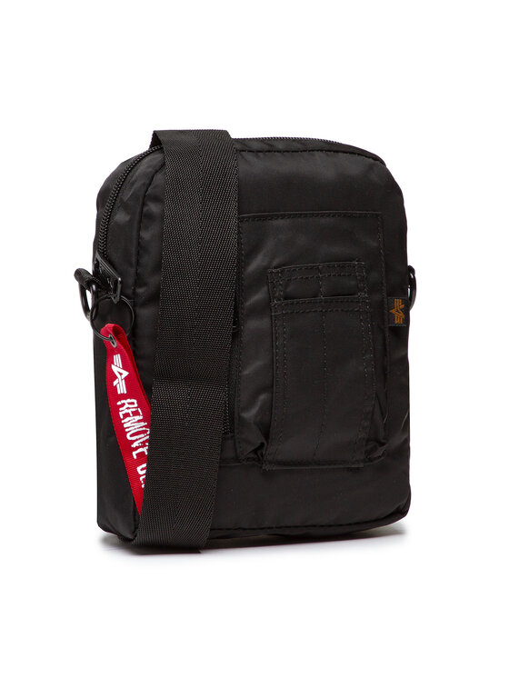 Alpha Industries Alpha Industries Мъжка чантичка Crew Carry Bag 196924 Черен