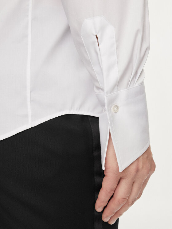 KARL LAGERFELD KARL LAGERFELD Srajca 605008 Bela Slim Fit