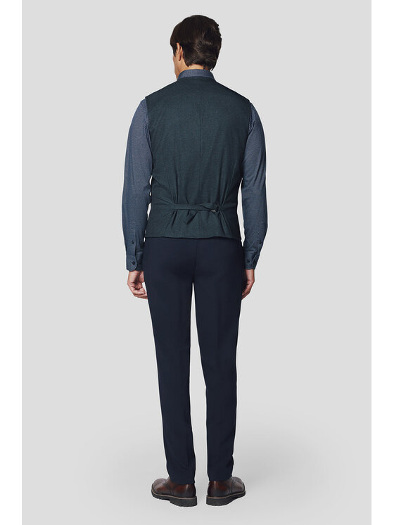Lancerto Lancerto Kamizelka Felina KA131224000007 Zielony Slim Fit