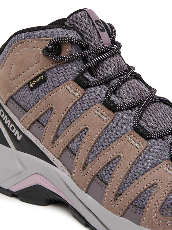 Salomon Salomon Trekking čevlji X-Adventure Recon Mid Gore-Tex L47753400 Vijolična