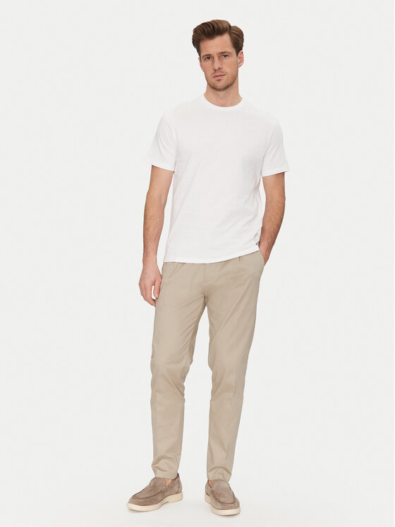 Calvin Klein Jeans Calvin Klein Jeans T-shirt LV040HM265 Bijela Regular Fit