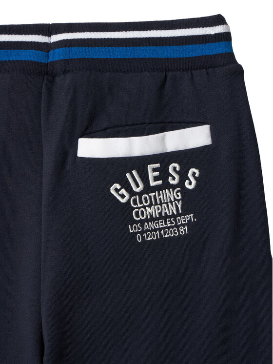Guess Guess Долнище анцуг L6YB02 K4085 Тъмносин Regular Fit