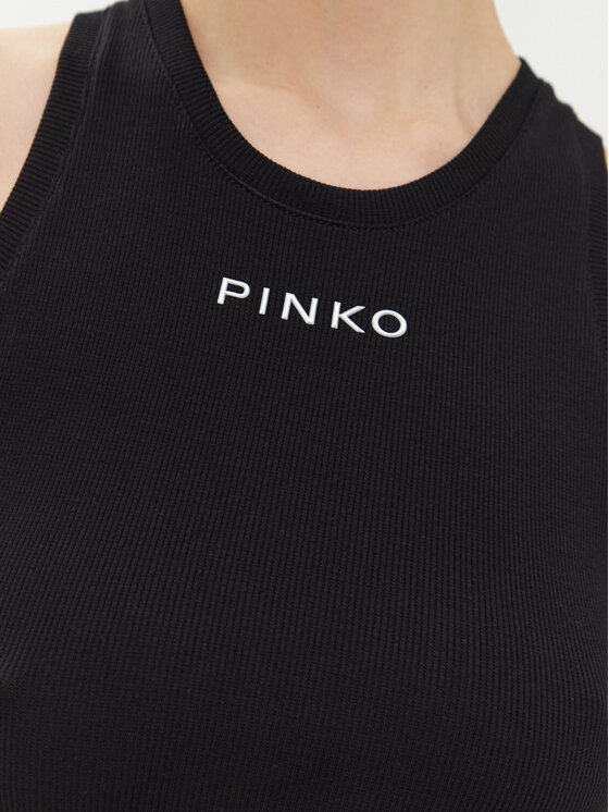 PINKO PINKO Top 100822 A2C1 Czarny Regular Fit
