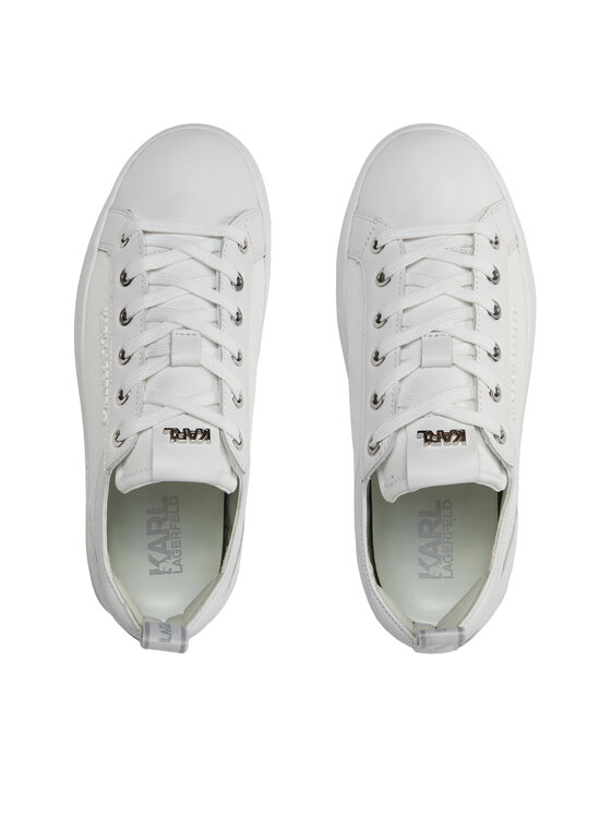 KARL LAGERFELD KARL LAGERFELD Sneakersy KL65019 Bílá