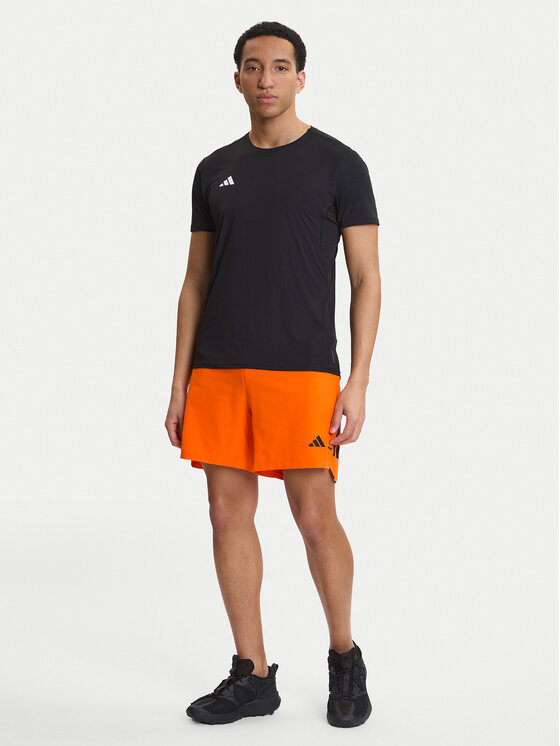 adidas adidas Spordišortsid D4T PrimeLift 3 Stripes KA1197 Oranž Regular Fit