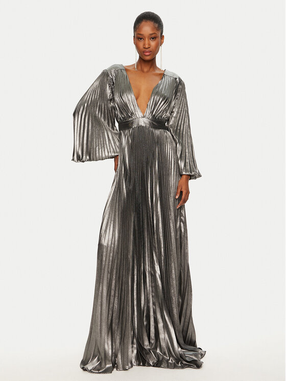 Babylon Babylon Estélyi ruha S00813 Ezüst Regular Fit