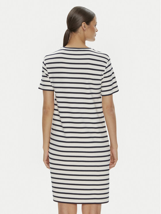 Gant Gant Kleid für den Alltag 4200831 Dunkelblau Regular Fit