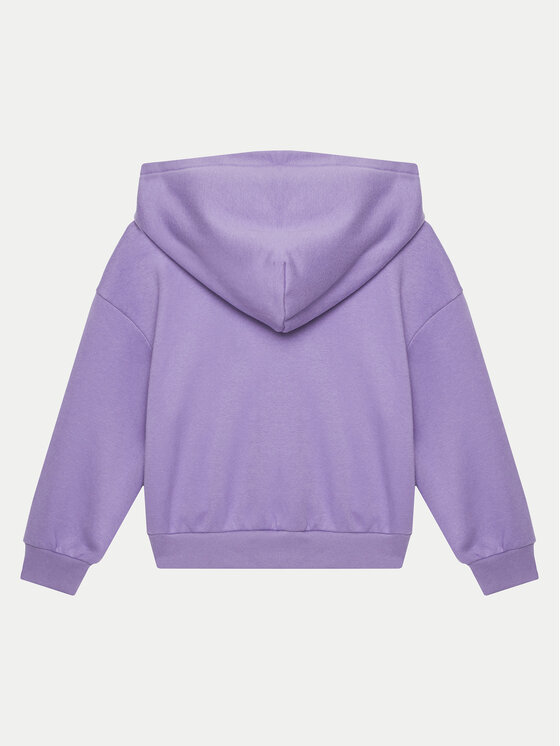 Gap Gap Majica dugih rukava 741401-02 Ljubičasta Relaxed Fit