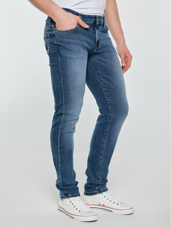 BIG STAR BIG STAR Jeansy RONAN Niebieski Slim Fit