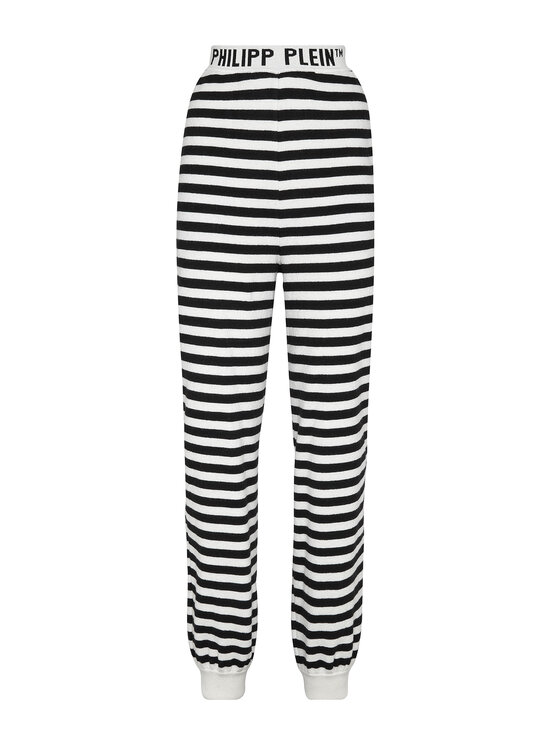 PHILIPP PLEIN PHILIPP PLEIN Joggery 6751 Kremowy Jogger Fit
