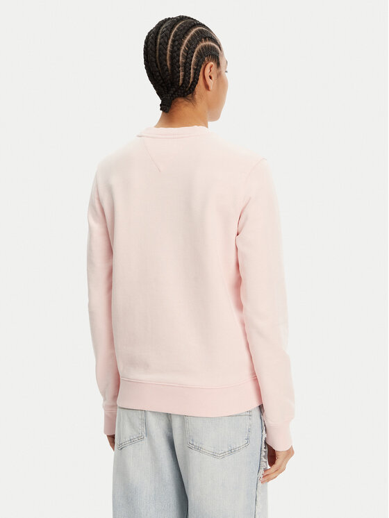 Tommy Jeans Tommy Jeans Μπλούζα Tonal Crest DW0DW20637 Ροζ Regular Fit