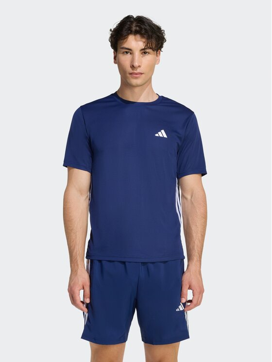 adidas adidas Koszulka techniczna 158824 Niebieski jasny Regular Fit