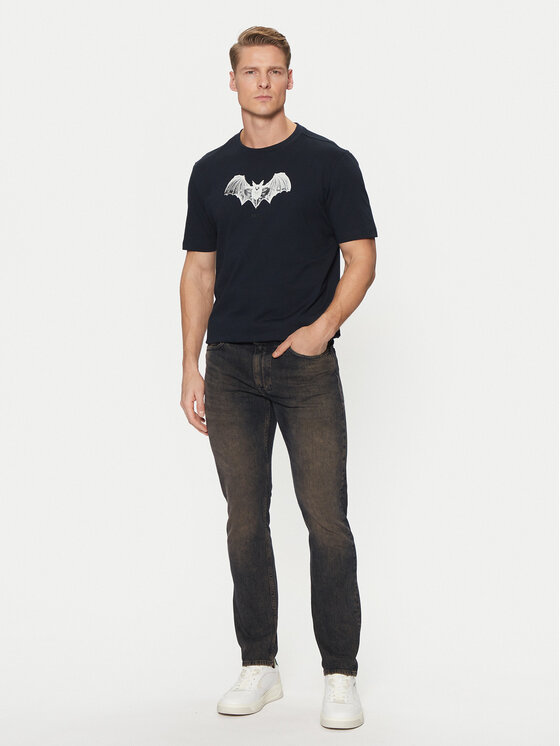 BOSS BOSS Jeansy Delaware 50532500 Granatowy Slim Fit
