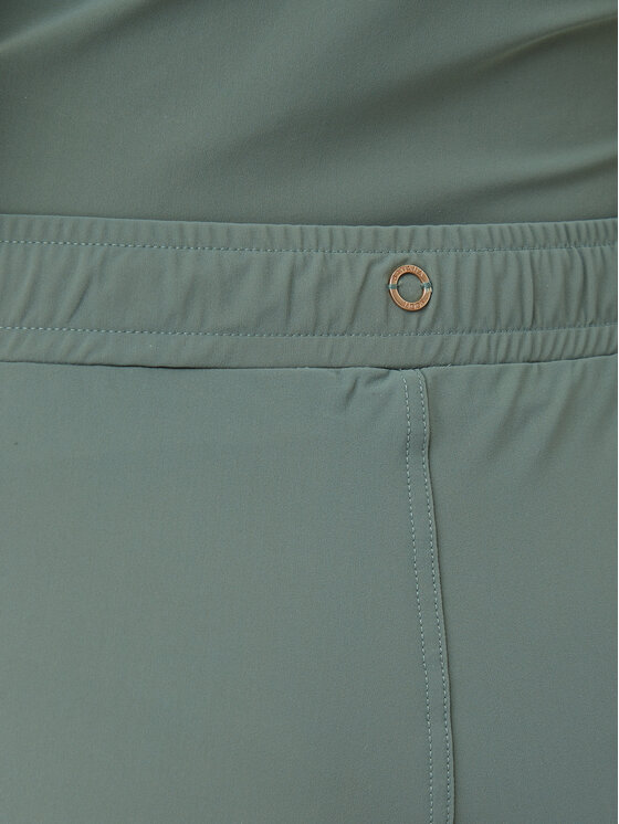 Banana Moon Banana Moon Pantaloni scurți de plajă Tiwi Print Verde Regular Fit