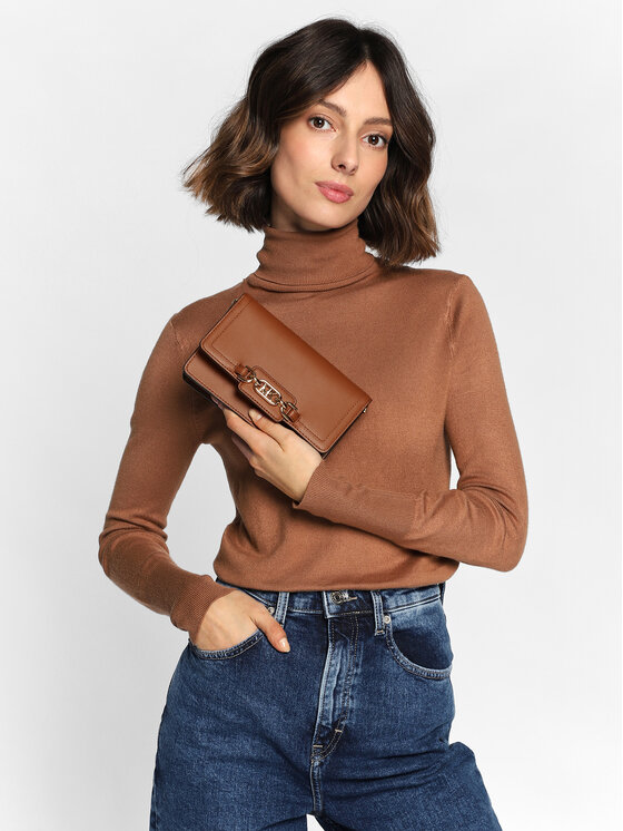 MICHAEL Michael Kors MICHAEL Michael Kors Ročna torba Heather 32F2G7HC1L Rjava