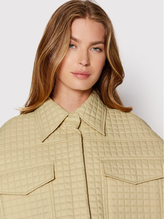 Remain Remain Übergangsjacke Atina Quilt RM1427 Beige Oversize