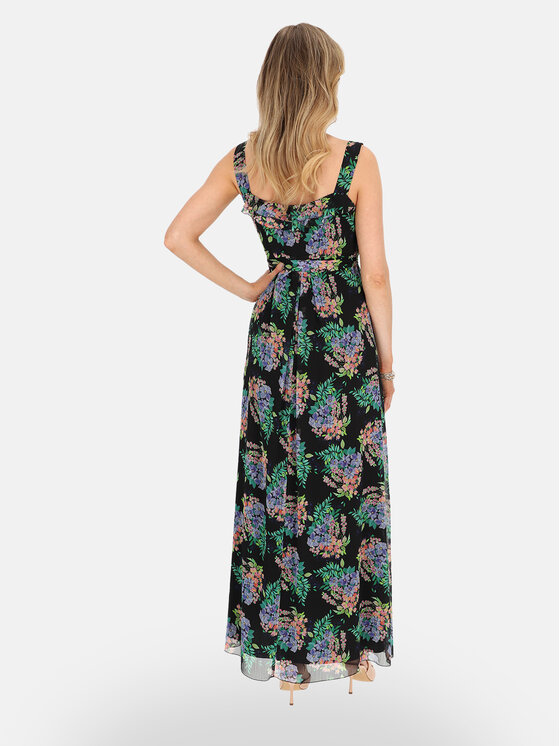 Potis & Verso Potis & Verso Sukienka letnia Lorika Czarny Regular Fit