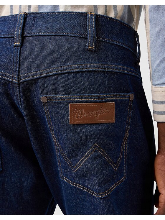 Wrangler Wrangler Jeansy Frontier Niebieski Relaxed Fit