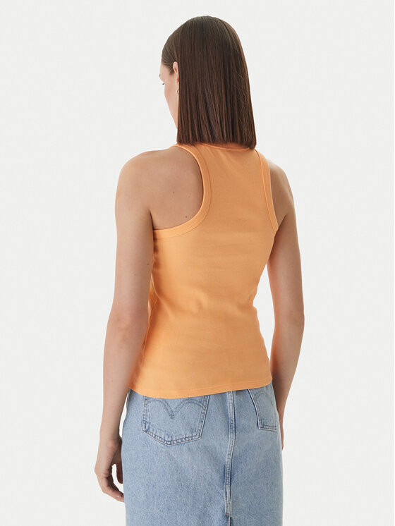 HUGO HUGO Top Easy 50508857 Portocaliu Slim Fit