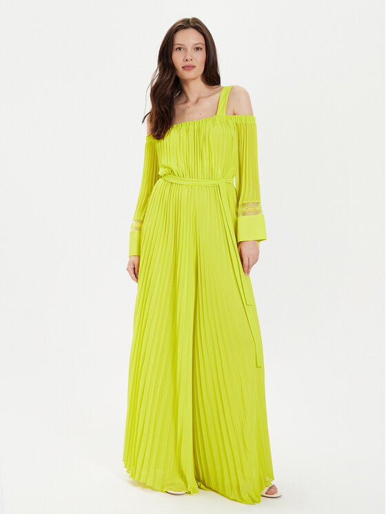 TWINSET Overal 241TP2462 Žltá Loose Fit