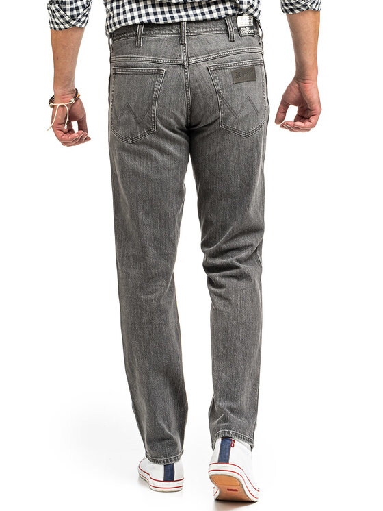 Wrangler Wrangler Jeansy TEXAS Szary Straight Fit