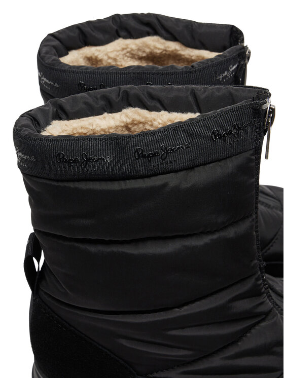 Pepe Jeans Pepe Jeans Botki PLS50553 Czarny
