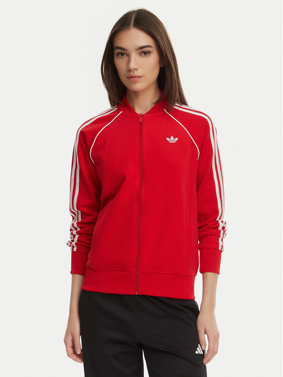 adidas Bluză adicolor SST Classic KD3782 Roșu Regular Fit