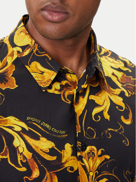 Versace Jeans Couture Versace Jeans Couture Camicia 79GAL2S0 NS698 Nero Regular Fit