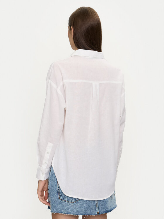 Brave Soul Brave Soul Camicia LSH-659ARIEL Bianco Regular Fit