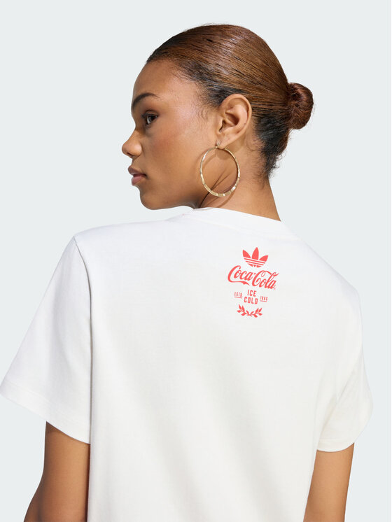 adidas adidas T-Shirt 165630 Biały Regular Fit