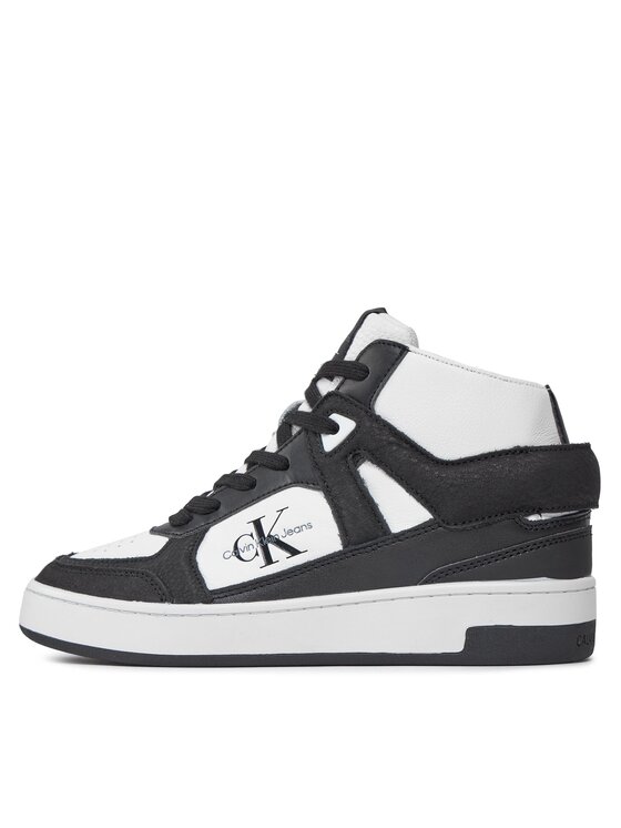 Calvin Klein Jeans Calvin Klein Jeans Snīkeri Basket Cupsole High Mix Ml Fad YW0YW01300 Melns