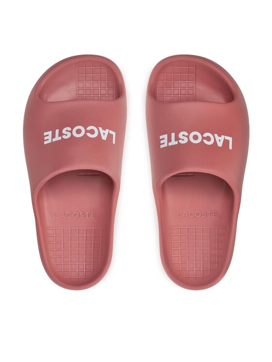 Lacoste Lacoste Klapki Serve Slide 2.0 747CFA0020 Różowy