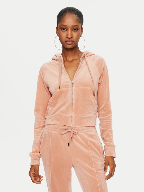 Juicy Couture Juicy Couture Bluză Madison JCWA122001 Bej Slim Fit