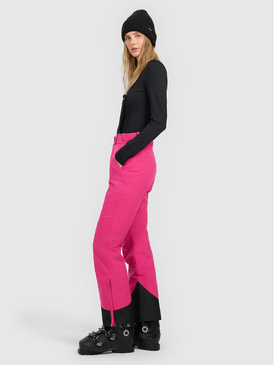 4F 4F Spodnie narciarskie SKIWEAR Różowy Regular Fit