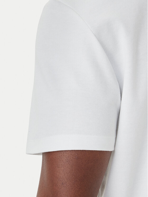 Calvin Klein Calvin Klein Polo Birdseye LV04LF208G Balts Regular Fit