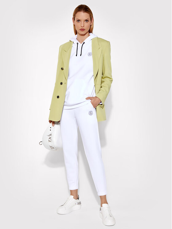 Felpa Clio 2 Bianco Slim Fit