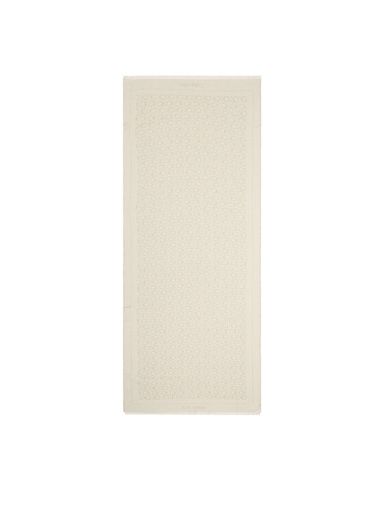 Calvin Klein Calvin Klein Шаль Jacquard K60K611738 Écru