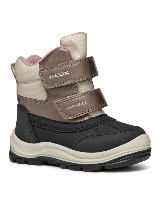 Geox Geox Čizme za snijeg B Flanfil Girl B Abx B463WD 050FU C0976 M Crna